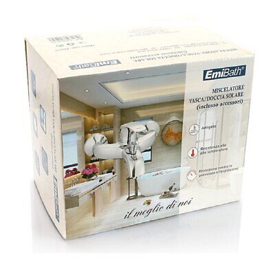 Kit Rubinetto Per Vasca Doccia Da Bagno Miscelatore Monocomando Misura