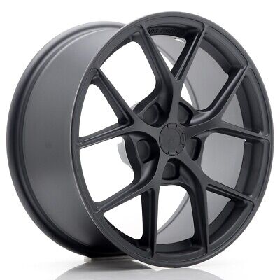 JR Wheels SL01 17x8 ET20-45 5H BLANK Canna di fucile opaca