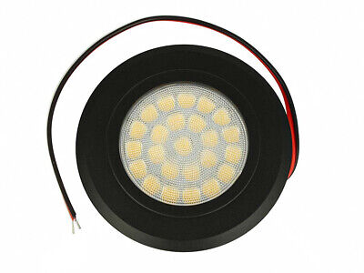 Faretto Led Da Incasso Touch Dimmer Controllo Carcassa Nera 3000K DC12V