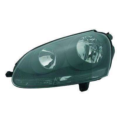 Coppia Fari Fanali Anteriori Tuning GOLF V 03- neri TYC H7+H7 con motorino pe