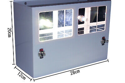 Kit Espositore Test Confronto Per Lampada Full Led Xenon Alogena Con Attacco H8