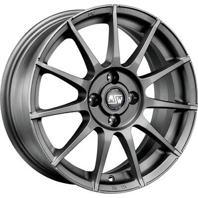 ABARTH 124 1 Cerchio 7.0X17" MSW 85 MATT GUN METAL