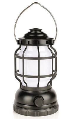 Lanterna Led da Campeggio Ricaricabile USB e Pannello Solare Batteria 1200mAh