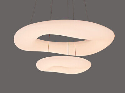 Lampada Led A Sospensione Moderno Circolare Doppio Anelli CCT Diametro 600mm