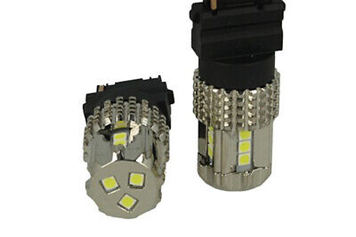 Lampada Led 3156 T25 P27W 12V 45W No Polarita Bianco Super Potente Luminoso