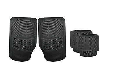 Kit Tappetini Auto In Gomma Universale Anteriori 73X43cm Posteriori 45X43cm