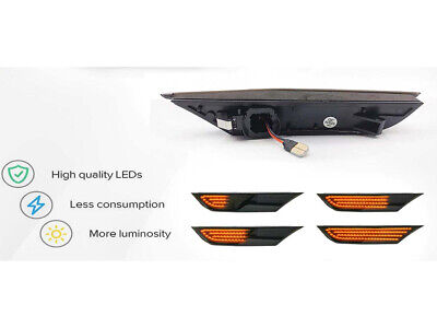 Kit Freccia Laterale a Led Side Marker Dinamica Lente Fume GTR R35