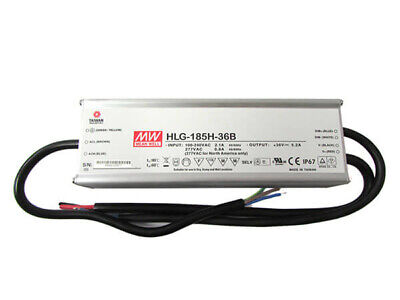 Meanwell HLG-185H-12B Led Driver Corrente Costante CC 13A 6-12VDC Alimentatore