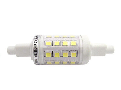 Lampada Led R7S 360 Gradi 78mm 5W=55W Bianco Caldo 3000K 220V Super Slim 22mm Li