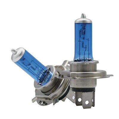 H4 Super Plasma White alogena 2 pezzi 750 lm 4600°K 60-55W 12V
