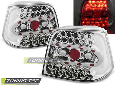 LED TAIL LIGHTS CHROME fits GOLF 4 09.97-09.03