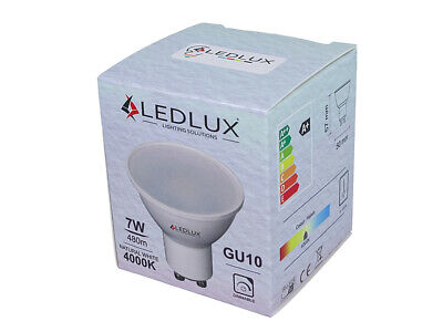 Lampadina Led GU10 Dimmerabile Triac Dimmer 7W 220V Bianco Neutro 4000K 480