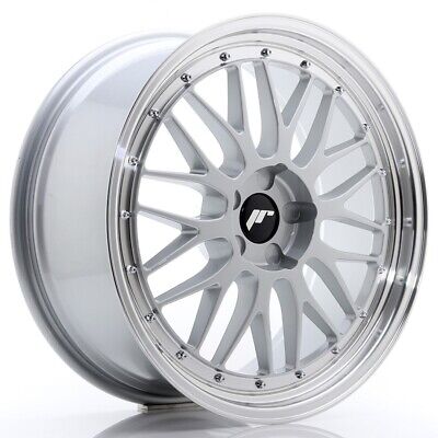Cerchi JR JR23 20x8,5 ET35 5x120 Hyper Silver c/labbro lavorato