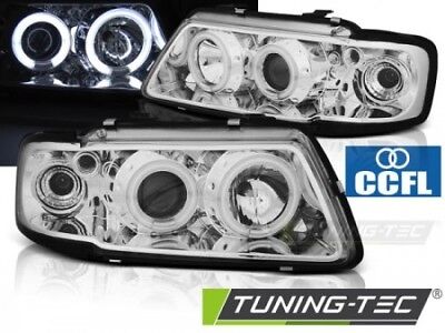 Faro Fanale Tuning  A3 8L 08.96-08.00 ANGEL EYES Cromato