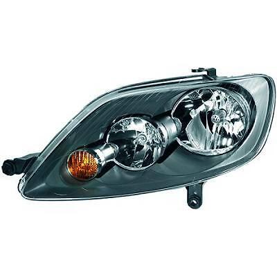 Faro fanale anteriore Sinistro GOLF V PLUS 05-09 DEPO H7+H7 con motorino nero