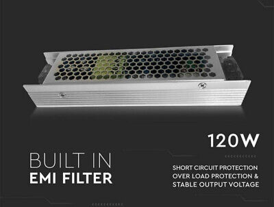 Alimentatore in Metallo Trasformatore 120W 12V 10A IP20 SKU-3243