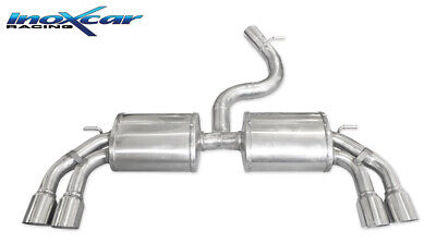 A3 (TYPE 8V) S3 2.0 TFSI (300CV) 2013-- Posteriore con uscita 2 x diam. 80