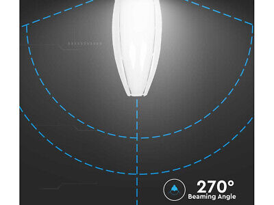 Lampada Led E40 UFO Ovale 60W 220V Bianco Neutro Chip Samsung Per Lampione