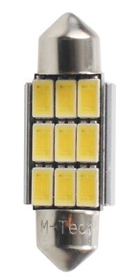 Diodo LED L815W - C5W 36mm 9xSMD5630 12V bianco