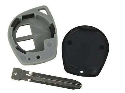 Guscio Chiave Telecomando 2 Tasti Vuoti Con Lama TOY43 Batteria Su Circuito Sen