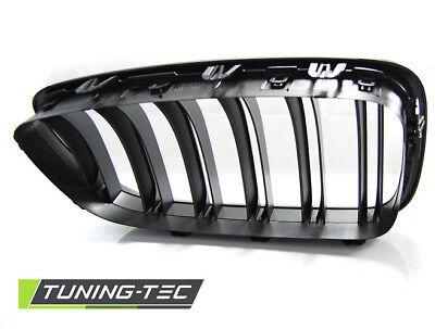 Coppia Griglie Calandra anteriore Tuning F10 F11 2010 > M5 LOOK Nero Lucido