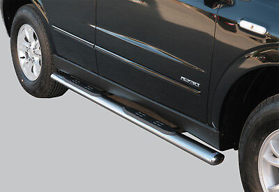 Coppia GRAND PEDANA OVALE ACCIAIO INOX ACTYON 2006 -> con istruzioni