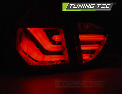 Coppia Fari fanali Posteriori Tuning E91 2005-2008 neri Fume' LED BAR TOURING
