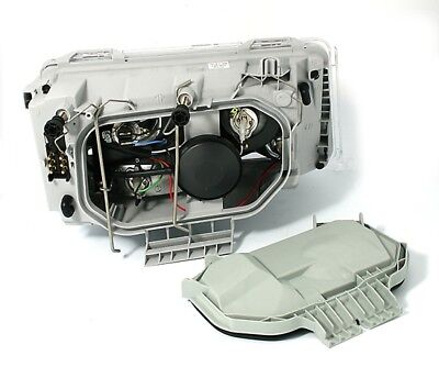 Coppia Fari Fanali Anteriori Tuning  Classe E W124 neri ANGEL EYES