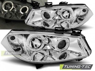 Faro Fanale Tuning MEGANE II 11.02-12.05 ANGEL EYES Cromato