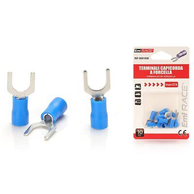 <ul><li>Kit 10 Pezzi Terminale Capocorda a U Preisolati (Colore