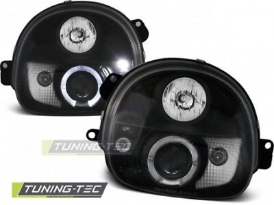 Coppia Fari Fanali anteriori Tuning TWINGO 03.93 > 09.98 ANGEL EYES Nero