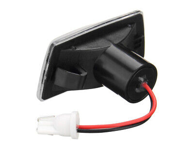 Kit Freccia Laterale a Led Side Marker Lente Trasparente Luce Arancione Per