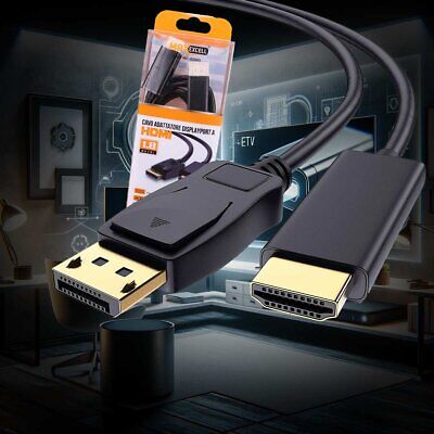 Cavo da DisplayPort a HDMI Monodirezionale Placcato in Oro Full HD1080p 60Hz