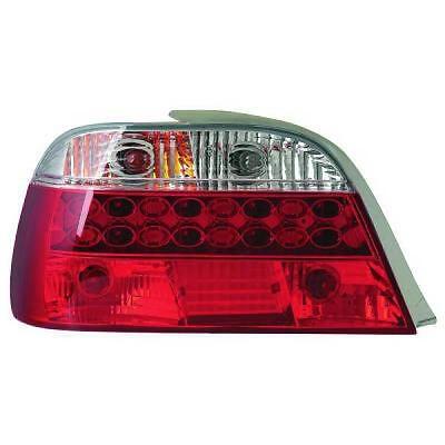 Coppia fari fanali posteriori TUNING Serie 7 E38 94-01 LED bianco rosso