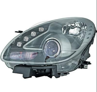 Faro fanale anteriore Sinistro GIULIETTA 10- H7+H1 per reg elettrica