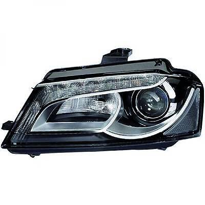 Faro fanale anteriore XENON Sinistro A3 08-12 HELLA D3S+H7 con motor reg el