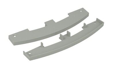 Coppia due Tappi Tappini Termine Per Chiusure Del Profilato Alluminio BA1537