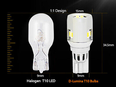 COPPIA LAMPADE Lampadina Led T15 W16W Canbus 12V 6W No Polarita 900 Lumen 360°