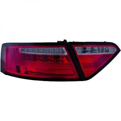 Coppia Set 4 Fari Fanali Posteriori TUNING A5 8T SOLO COUPE' 07-09 Rosso
