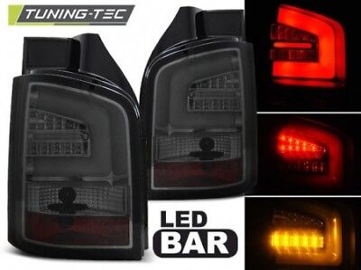 Coppia Fari Fanali Posteriori Tuning T5 04.03-09 Fume LED BAR