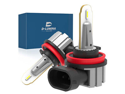 Lampada Led H8 H11 H9 12V 20W Fendinebbia IP65 Bianco 6000K 2000LM 360 Gradi