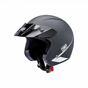 Casco Abierto Blanco Con Cubierta ABS