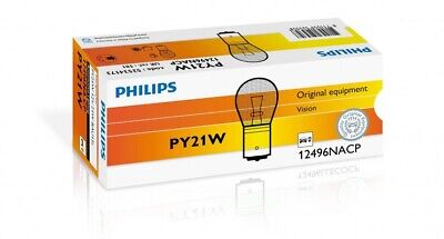 LOTTO DI 10 PEZZI Philips PY21W 12V21W BAU15s CP