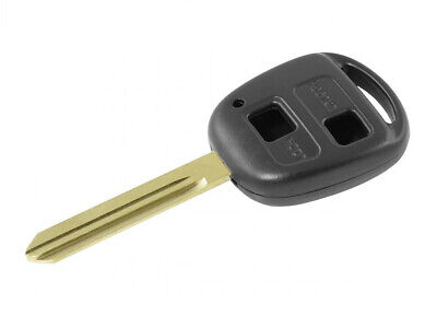 Guscio Chiave Telecomando 2 Tasti Vuoti con Lama TOY47 Batteria Su Circuito Sen