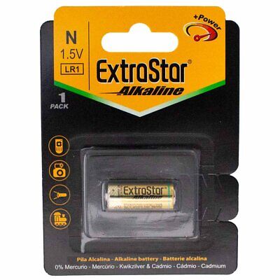 <ul><li>Pila Batteria LR1 1,5V N E90 Super Alcalina Extrastar Confezione da 1