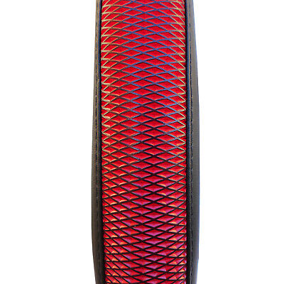 Coprivolante Trap rosso Eco pelle nera rossa per volanti diametro 37-39 cm
