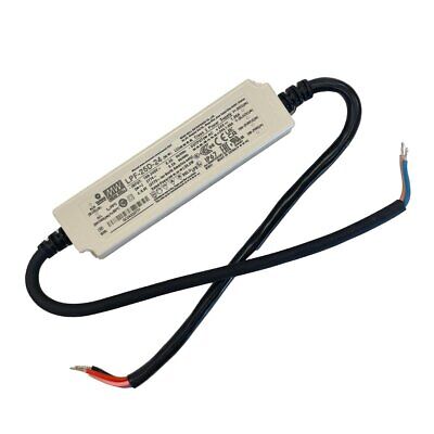MeanWell LPF-25D-24 Alimentatore Led Driver CC CV 24V 1,05A 25W IP67 Input 220V