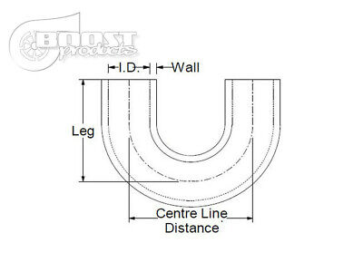 Gomito Curva in silicone 180 gradi. 83mm. nero