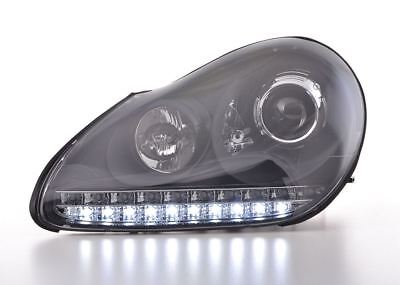 Coppia Fari Fanali Anteriori TUNING CAYENNE 03-07 Dayline LED xenon D1S 9PA