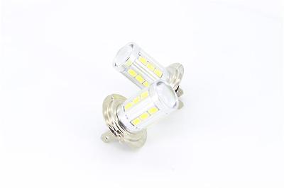 Lampada Led H7 PX26d 12V 24V 5W 21 Smd 5730 Super Bianco Luminoso Per Fendinebbi